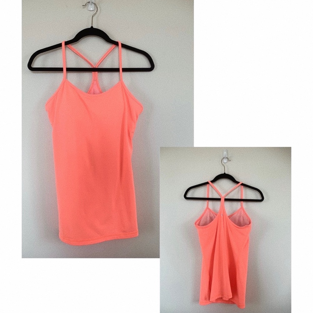 Lululemon coral tank size 10